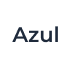 Logo da companhia azul
